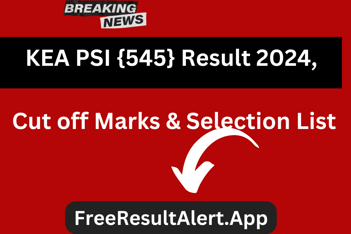 KEA PSI {545} Result 2024