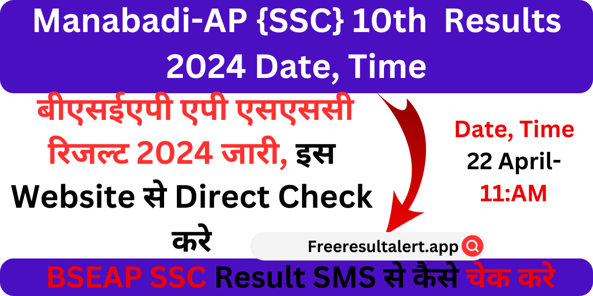 AP SSC 10th result 2024