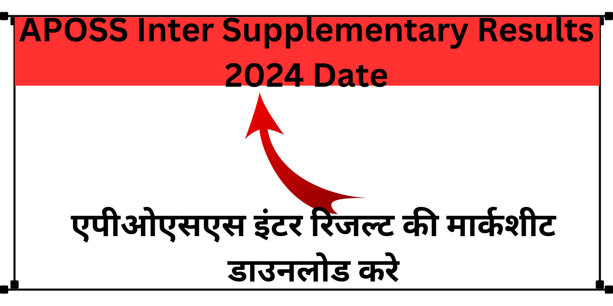 APOSS Inter Supplementary Results 2024 Date