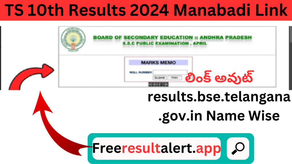 way2news TS 10th Results 2024 Manabadi Link లింక్ అవుట్ results.bse