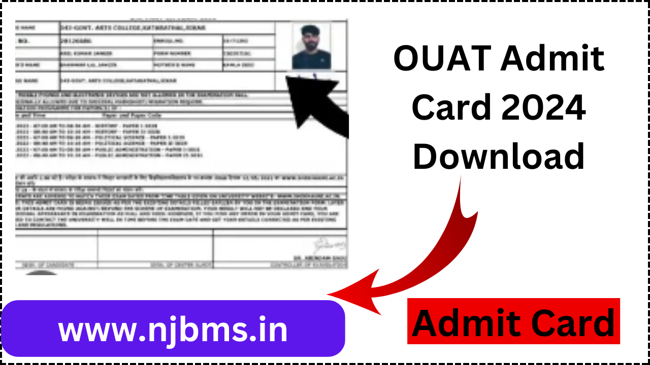 OUAT Admit Card 2024